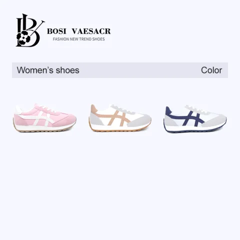 BOSI Women's Thick Bottom Rubber Sneakers - Soft Casual Wear with Jeans or Skirts【SIZE 36-40】 4
